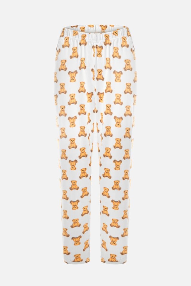 Sevgililer Günü Temalı Kadın Yumuşak Dokulu Pijama Takımı