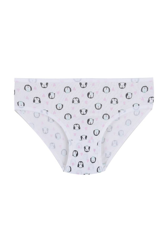 Kız Çocuk 6'lı Desenli Slip