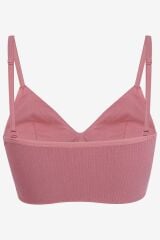 Kadın Fitilli Düğme Detaylı Büstiyer