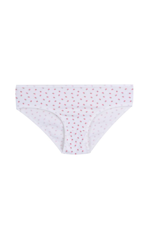 Kız Çocuk 6'lı Desenli Slip 5-7 Yaş