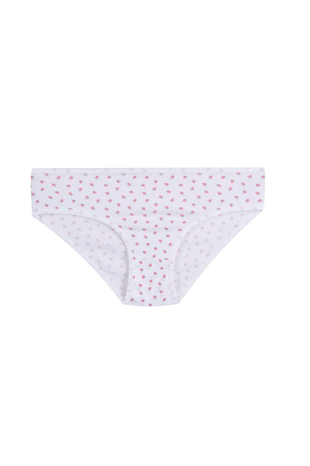 Kız Çocuk 6'lı Desenli Slip 7-9 Yaş