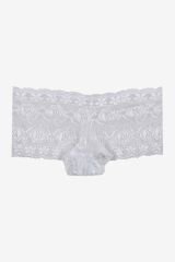 Sevgililer Günü Temalı Kadın 3'lü Dantelli Şort Boxer Külot