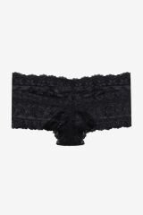 Sevgililer Günü Temalı Kadın 3'lü Dantelli Şort Boxer Külot