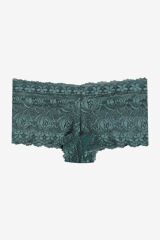 Sevgililer Günü Temalı Kadın 3'lü Dantelli Şort Boxer Külot