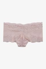 Sevgililer Günü Temalı Kadın 3'lü Dantelli Şort Boxer Külot