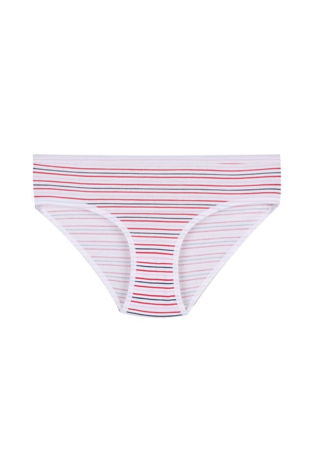 Kız Çocuk 6'lı Desenli Slip 9-11 Yaş