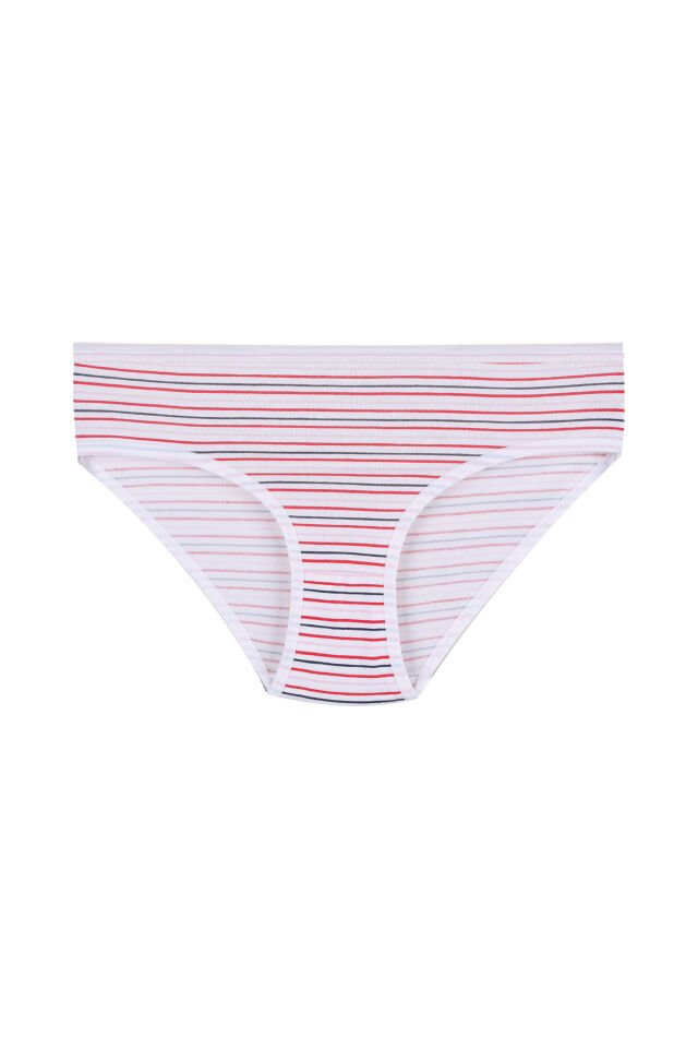 Kız Çocuk 6'lı Desenli Slip 9-11 Yaş