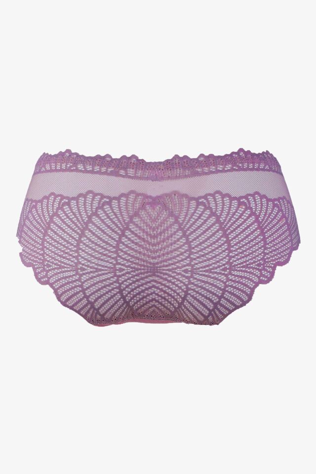 Kadın 3'lü Dantelli Külot Siyahbeyazgkurusu - M - Siyahbeyazgkurusu - M