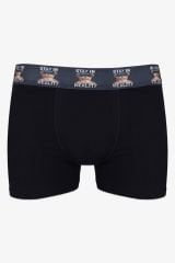 Erkek 5'li Pamuklu Likralı Renkli Lastikli Boxer (FARKLI LASTİK SEÇENEKLERİ)