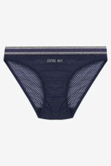 Kadın 3'lü Dantelli - Baskılı Külot Pembemorpembe - M-L