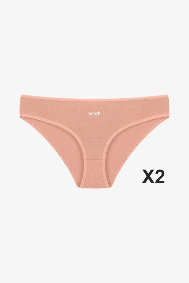 Kadın 3'lü Pamuklu Basic Külot 11040-904 - S/M
