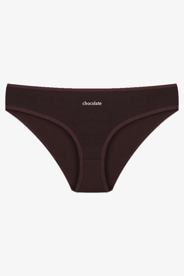 Kadın 5'li Desenli Pamuklu Likralı Külot