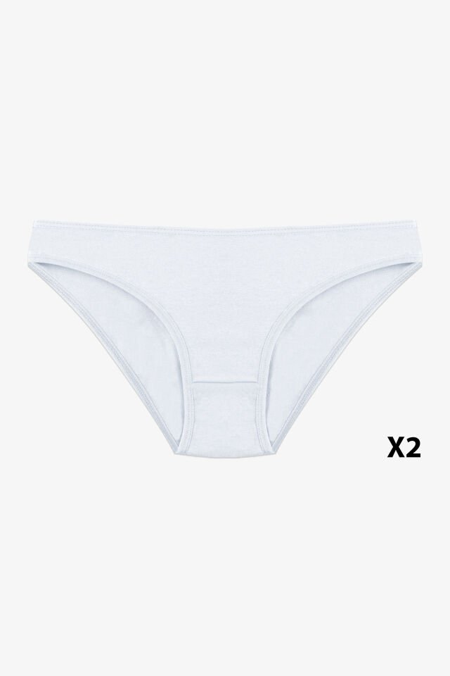 Kadın 5'li Desenli Pamuklu Likralı Külot 11090-152 - L/XL