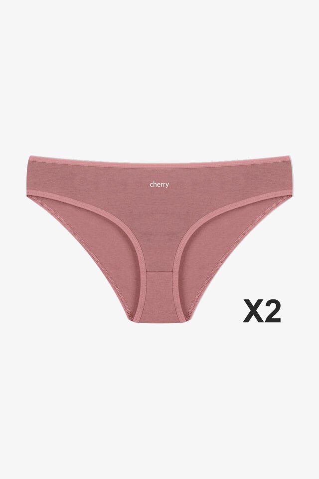 Kadın 3'lü Pamuklu Basic Külot 11040-903 - S/M