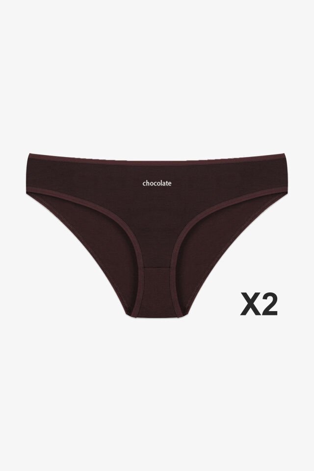 Kadın 3'lü Pamuklu Basic Külot 11040-903 - S/M