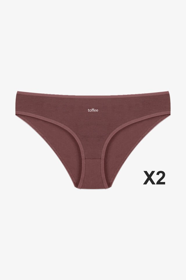Kadın 3'lü Pamuklu Basic Külot 11040-903 - S/M