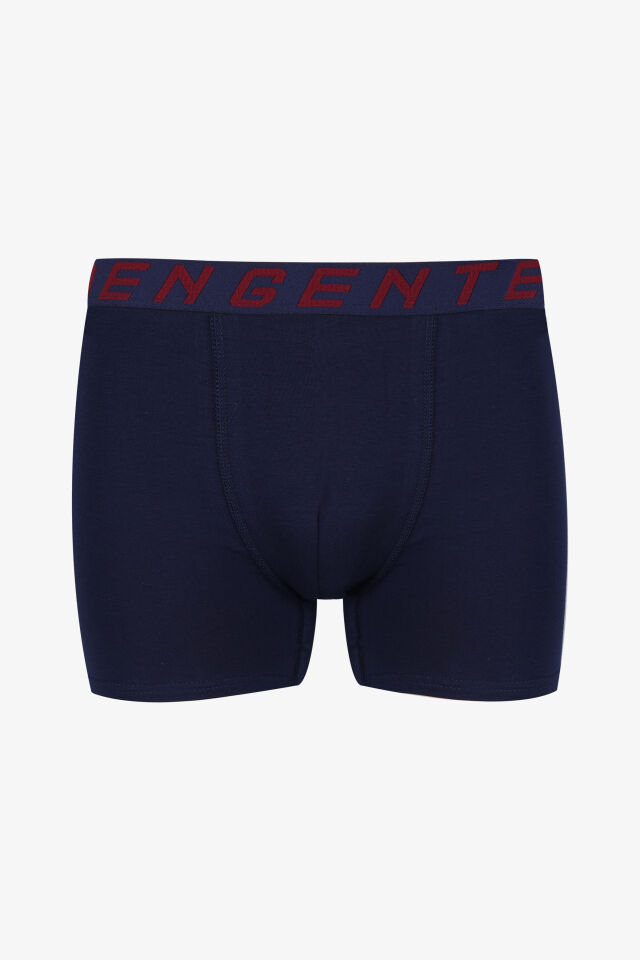 Erkek Tekli Pamuklu Likralı Boxer Renkli - 2XL
