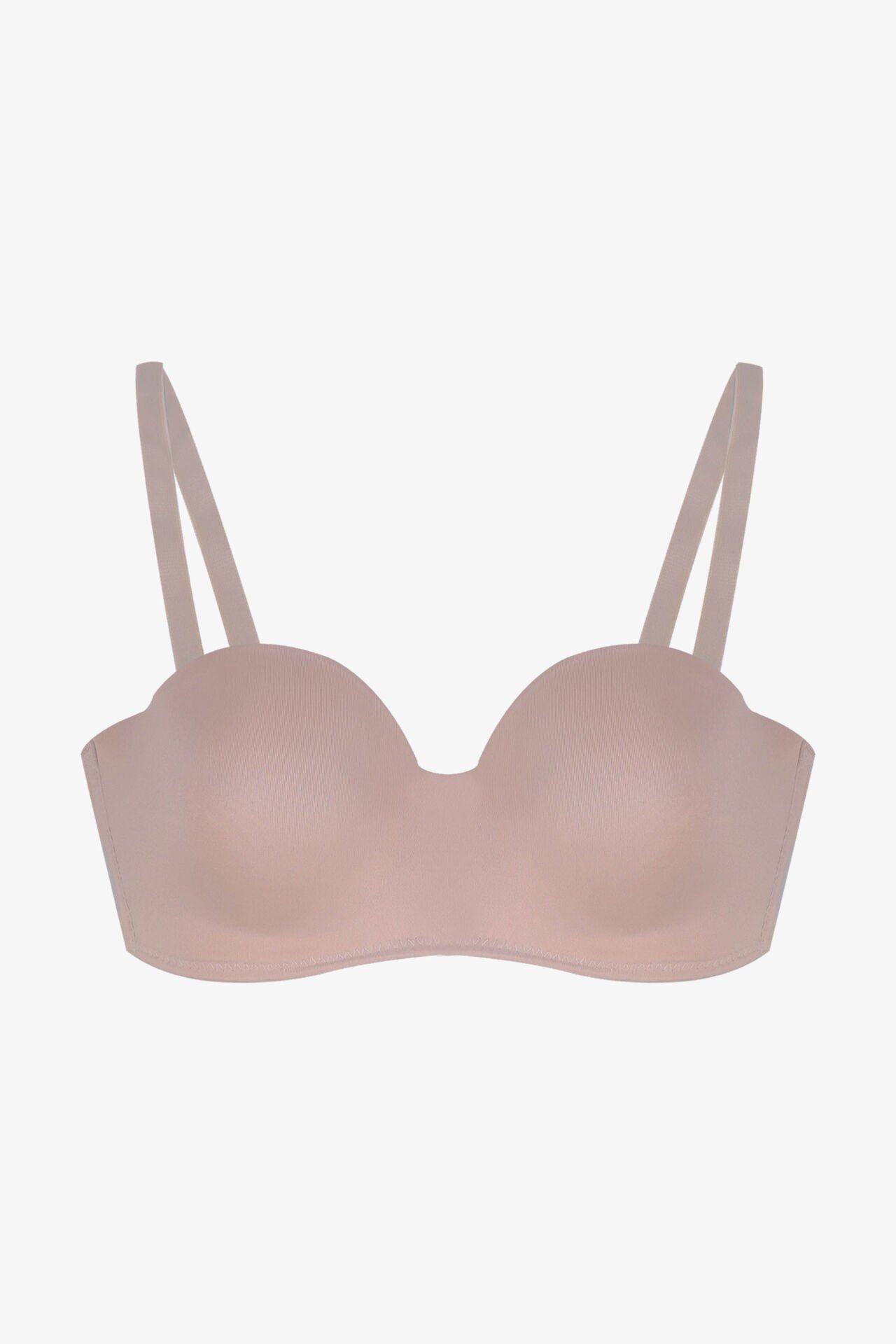 Kadın Dolgusuz Mikro Straplez Sütyen 80B