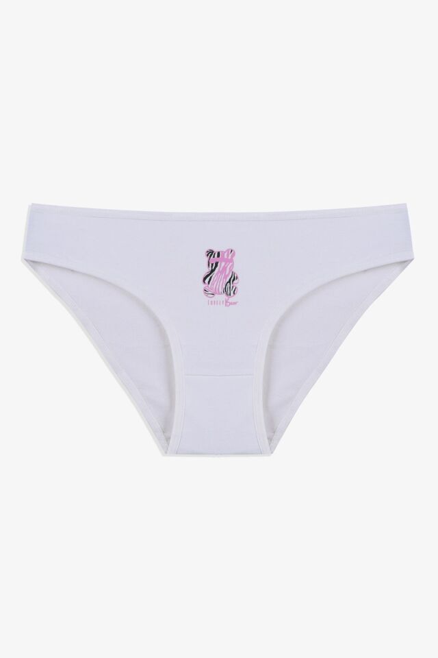 Kadın 5'li Desenli Pamuklu Likralı Külot 11090-175 - L/XL