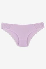 Kadın 5'li Pamuklu Likralı Dantel Detaylı Külot