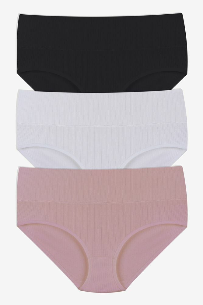 Kadın 3'lü Toparlayıcı Yüksek Bel Külot