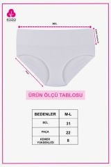 Kadın 3'lü Toparlayıcı Yüksek Bel Külot