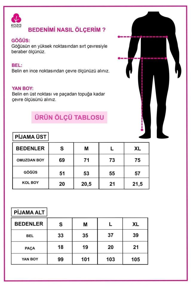 Erkek Kısa Kollu Pamuklu Hayvan Desenli Pijama Takımı Saks - 2XL