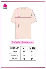 Kadın Pamuklu Basic Oversize T-Shirt