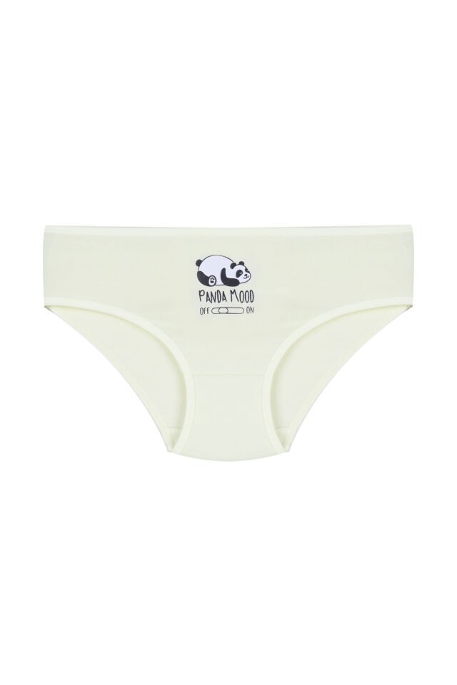 Kız Çocuk 3'lü Sevimli Fare Desenli Slip