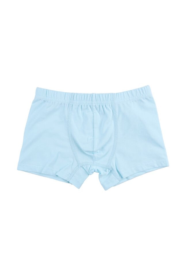 Erkek Çocuk Pamuklu 5'li Baskılı Boxer Mavi - Beyaz - 9-11 Yaş