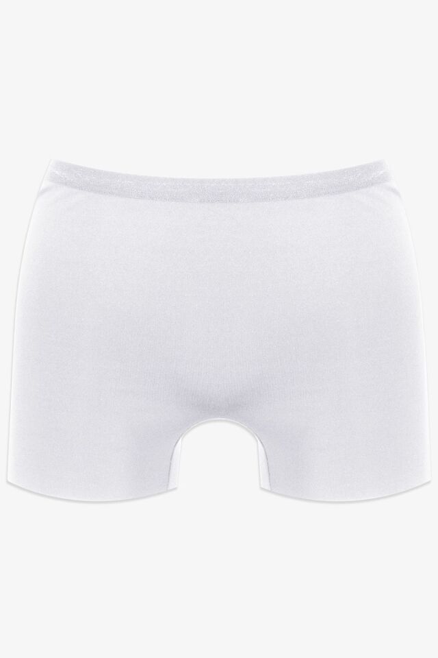 Kadın 2'li Lazer Kesim Boxer KO5700LZR-1 Siyah-Beyaz - M/L
