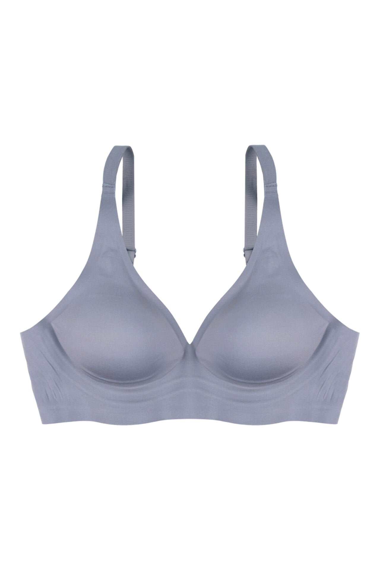 Kadın Balensiz Lazer Dikişsiz Pedli Sütyen Mavi - 85B