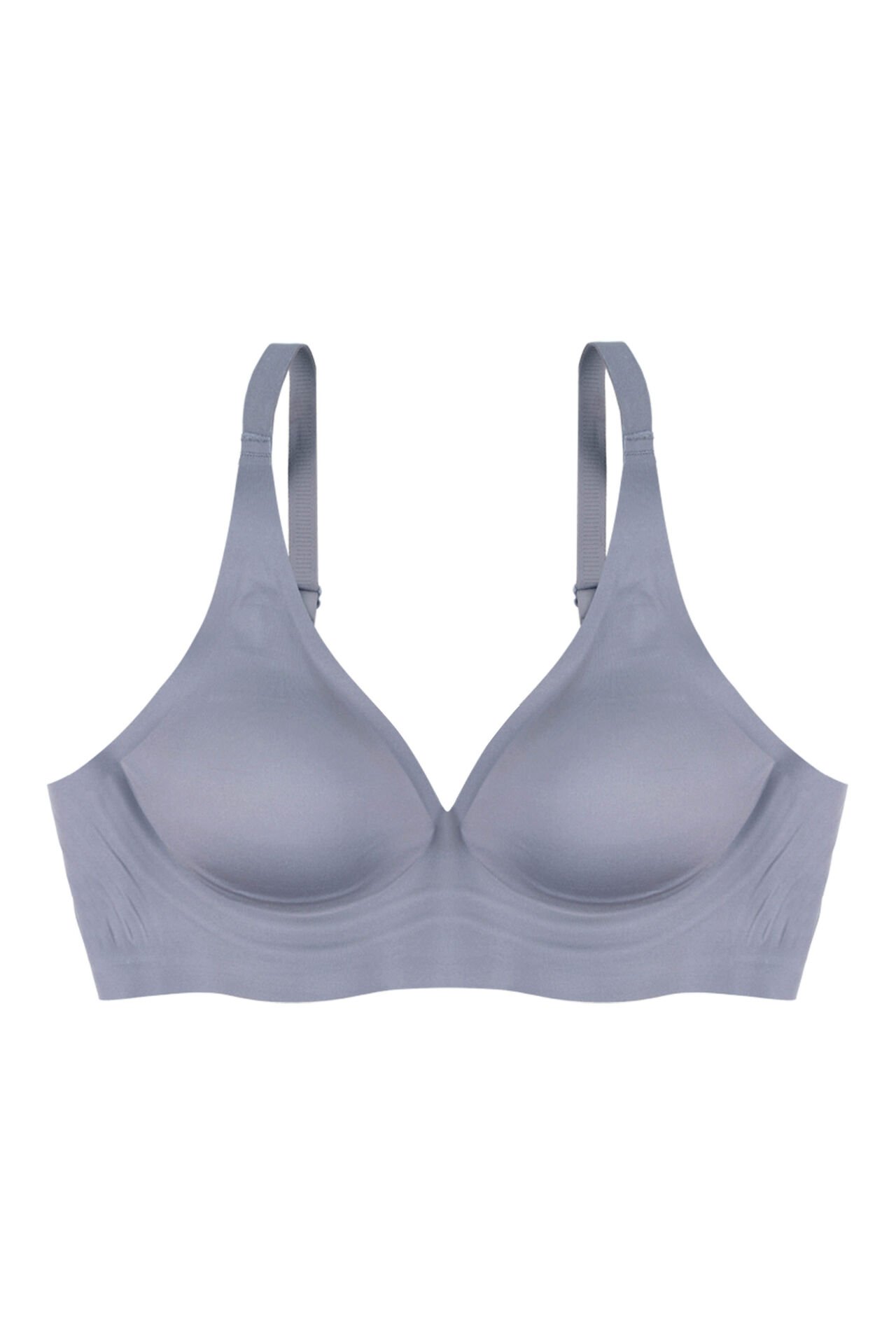 Kadın Balensiz Lazer Dikişsiz Pedli Sütyen Mavi - 90B