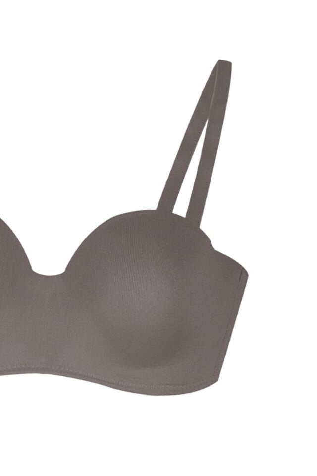 Çok Renkli 3'lü Dantelli Micro Kaplı Straplez Sütyen 95B