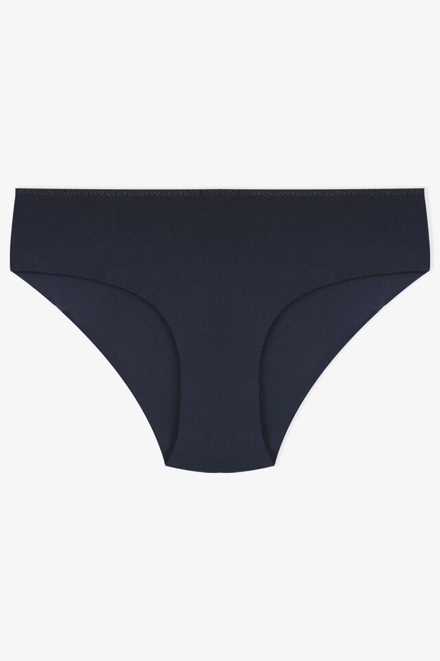 2’li Lazer Kesim Dikişsiz Basic Iz Yapmaz Külot KO5500LZR-1 Siyah-Beyaz - L/XL