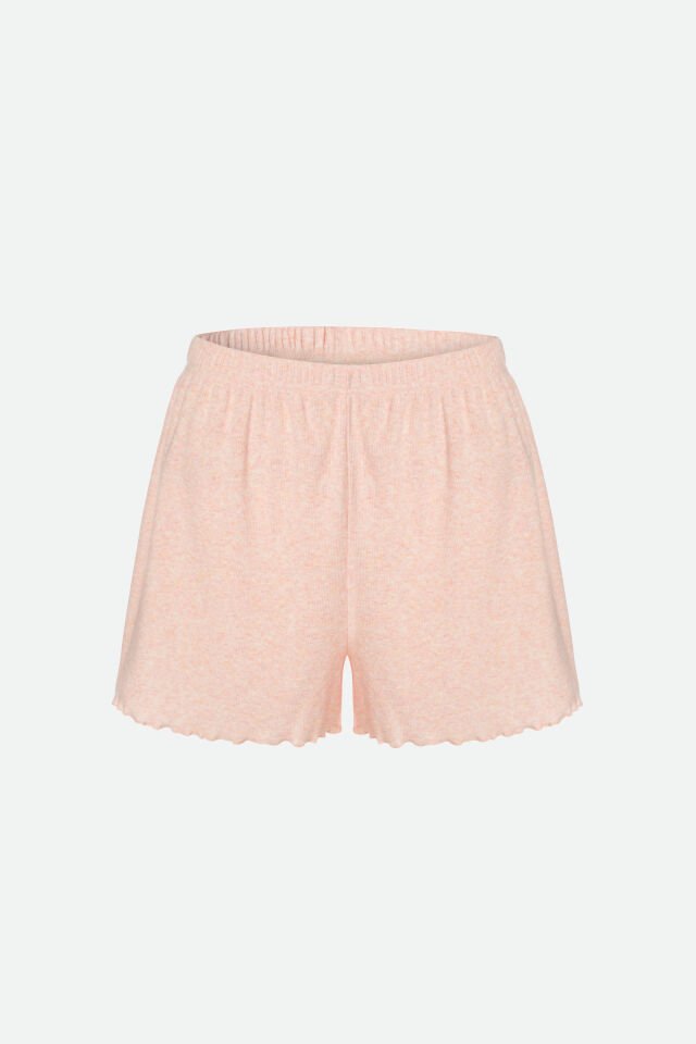 Kadın Pamuklu 3'lü Yeşil Fiyonklu Kaşkorse Pijama Takımı S - Pembe