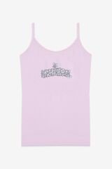 Kız Çocuk Sevimli Fare Desenli Pamuklu Atlet Külot Takım