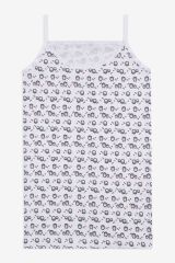 Kız Çocuk 3'lü Penguen Desenli Pamuklu Atlet