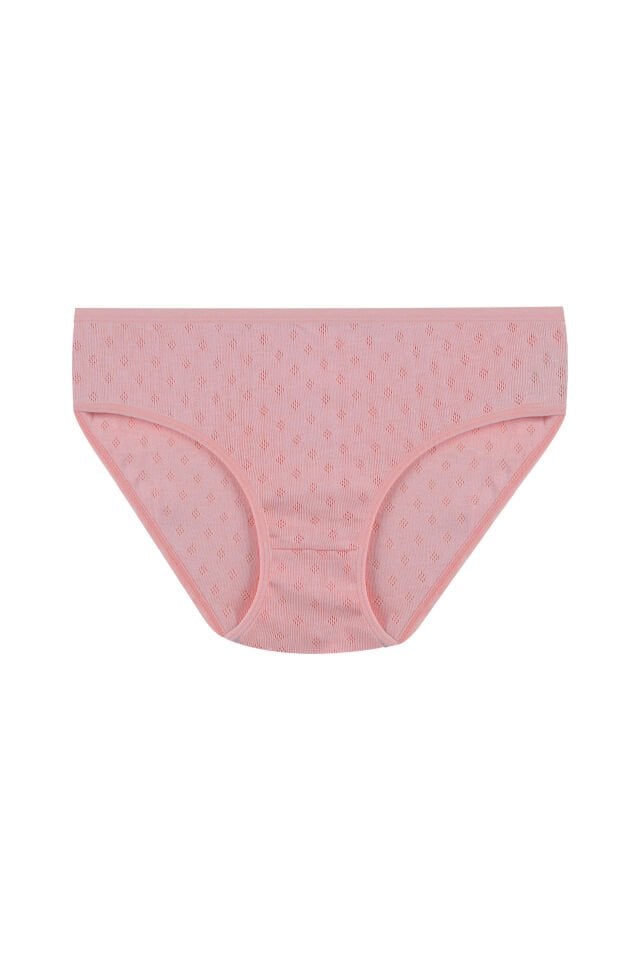 Kadın 7'li Transfer Ribana Bato Siyah - Pudra - 4XL