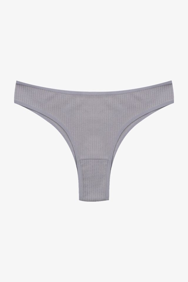 Kadın 5'li Fitilli Brazilian Külot Çok Renkli - XL