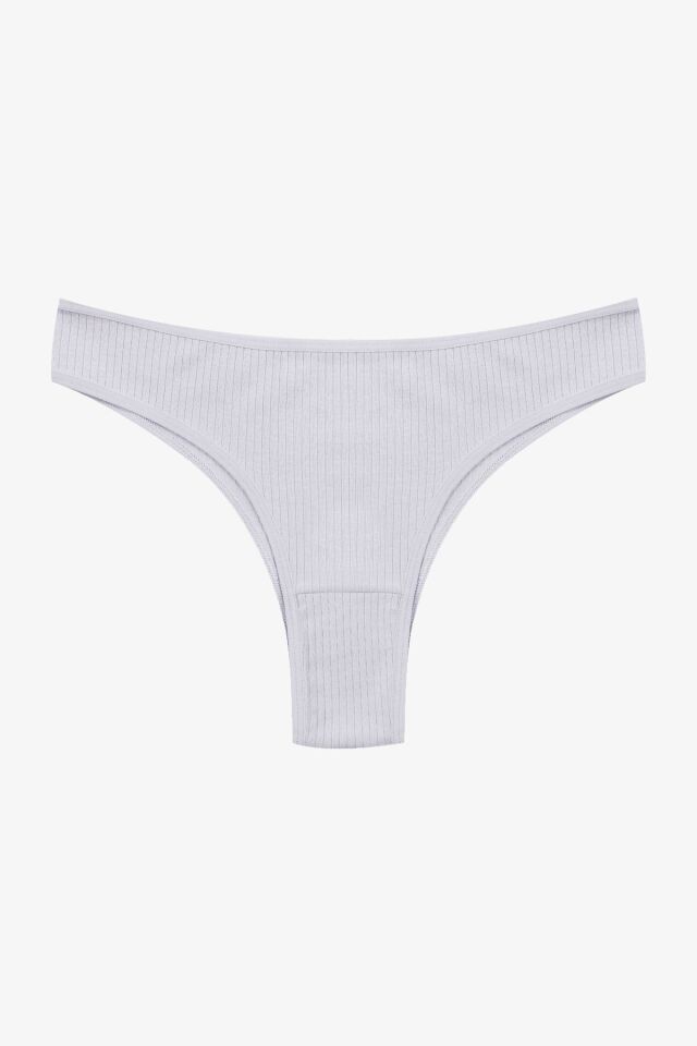 Kadın 5'li Fitilli Brazilian Külot Çok Renkli - XL