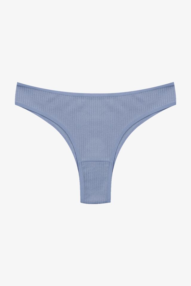 Kadın 5'li Fitilli Brazilian Külot Çok Renkli - XL