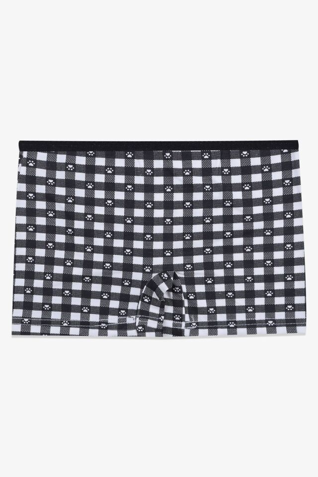 Kız Çocuk 3'lü Desenli Boxer 1052-28 - 5-7 Yaş