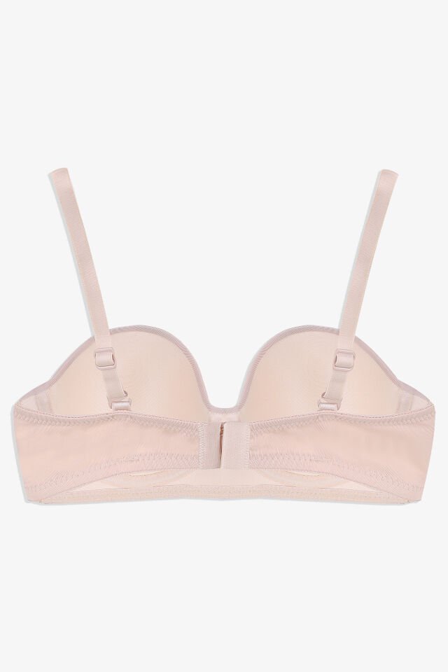 2'Lİ PAKET - Kadın Dolgusuz Mikro Straplez Sütyen