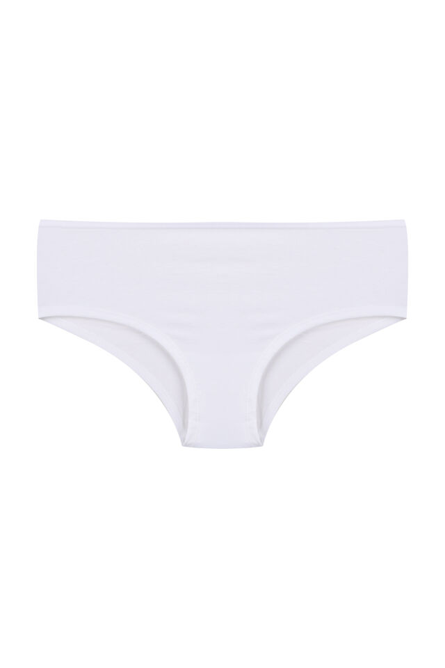Kadın Pamuklu 3'lü Likralı Hipster Külot L - XL