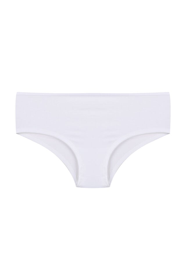 Kadın Pamuklu 3'lü Likralı Hipster Külot L - XL