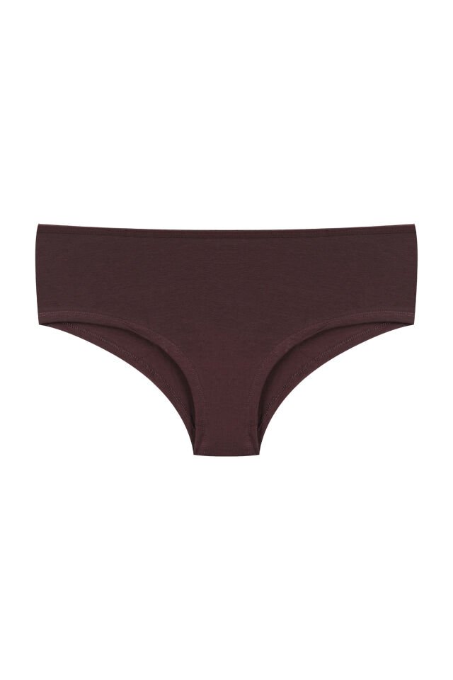 Kadın Pamuklu 3'lü Likralı Hipster Külot L - XL