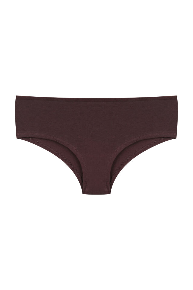 Kadın Pamuklu 3'lü Likralı Hipster Külot L - XL