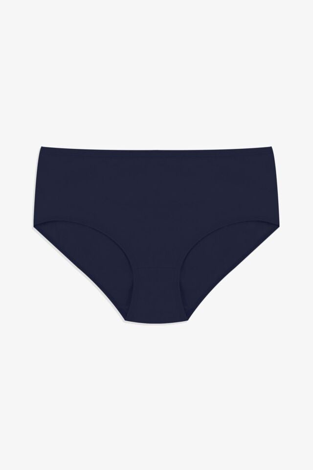 Kadın 5'li Geniş Kenar Külot 1Lacivert - XL