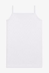 Kız Çocuk 3'lü Jakarlı İp Askılı Atlet